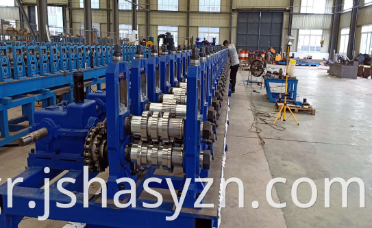 Shelf diagonal brace cold bending equipment